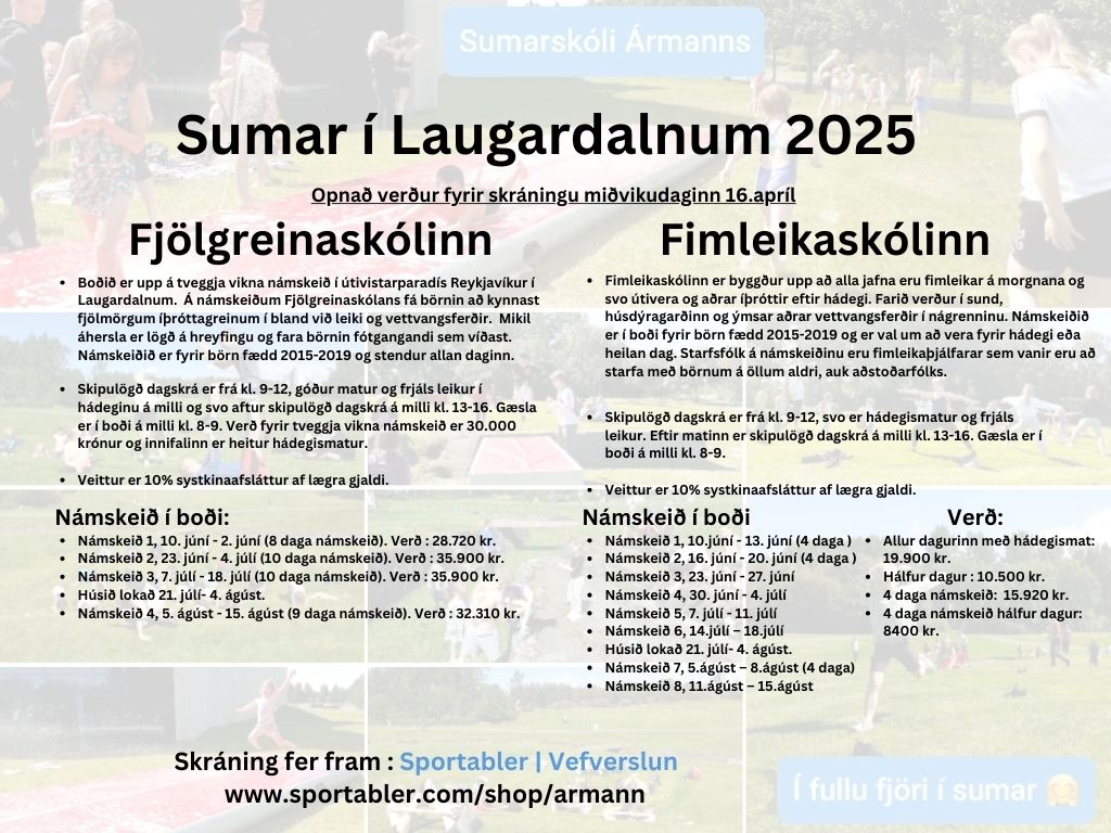 Sumar í Laugardalnum